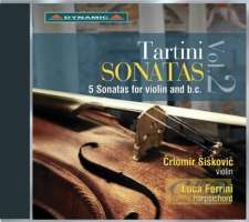 Tartini: 5 Sonatas for violin and b.c. - Vol. 2